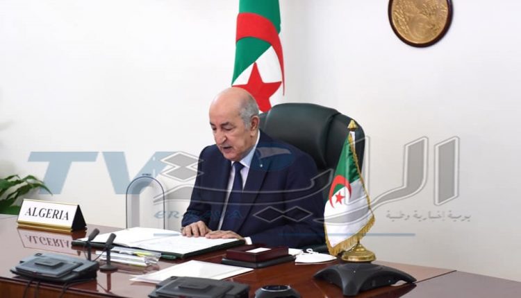 الراية نت -رئيس الجمهورية عبد المجيد تبون