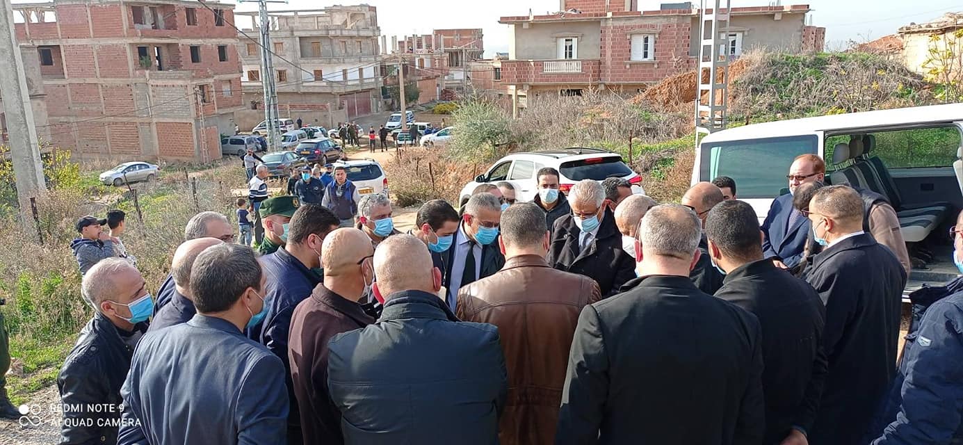 والي الولاية منطقة بكيرة ببلدية حامة بوزيان بقسنطينة