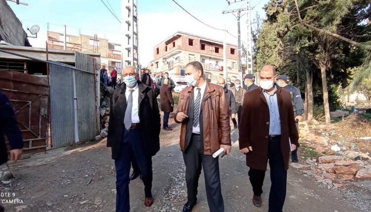 والي الولاية منطقة بكيرة ببلدية حامة بوزيان بقسنطينة