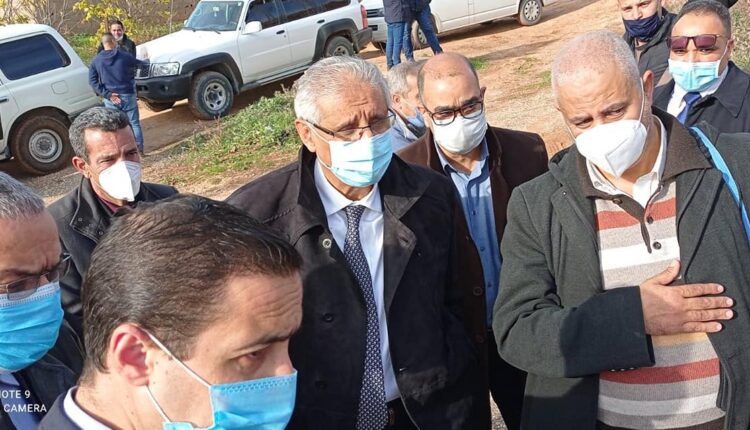 والي الولاية منطقة بكيرة ببلدية حامة بوزيان بقسنطينة