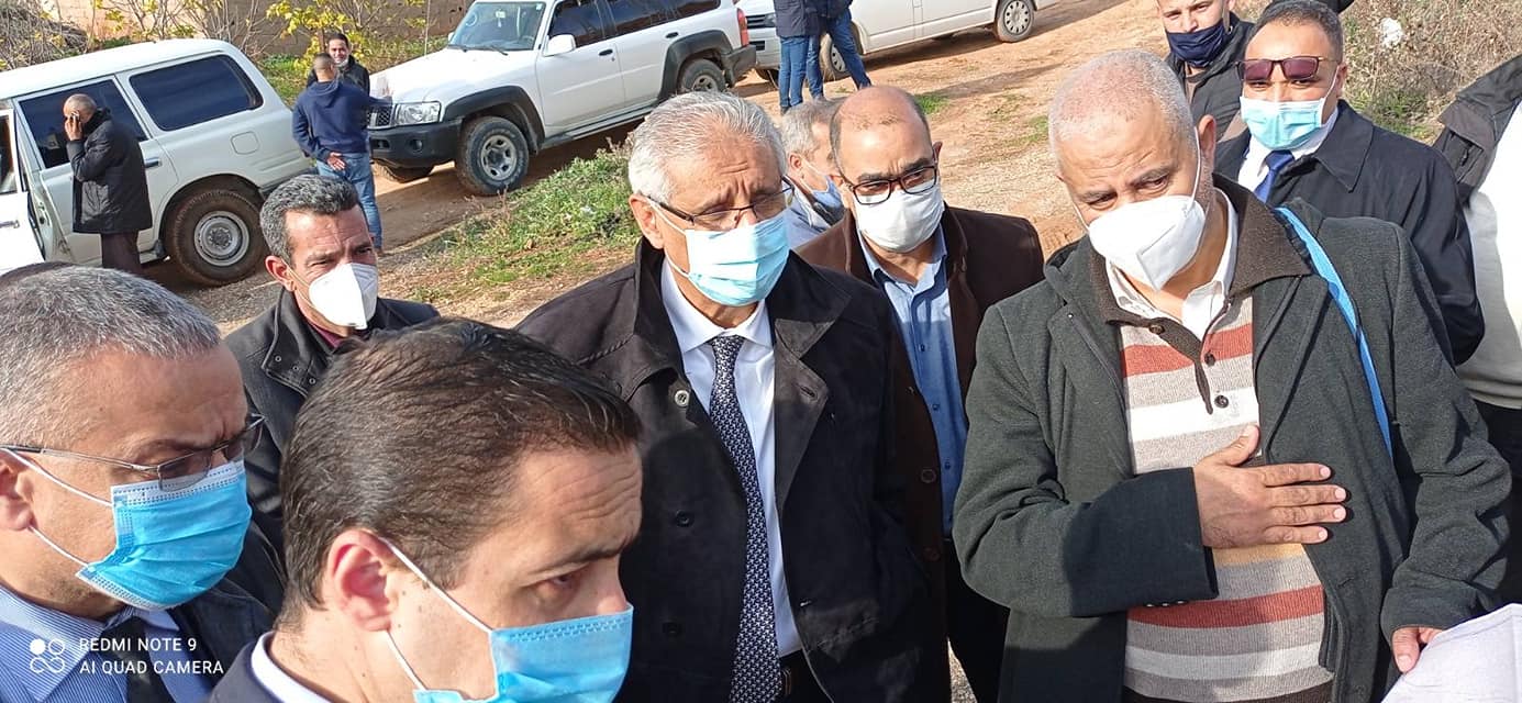 والي الولاية منطقة بكيرة ببلدية حامة بوزيان بقسنطينة