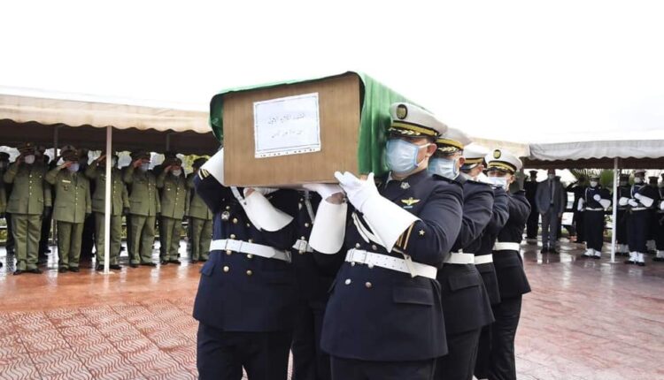 وصل جثمان الشهيد نور الدين بوزايدة