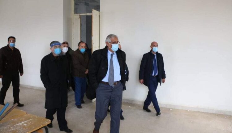 والي قسنطينة يتفقد ثانوية رضا حوحو