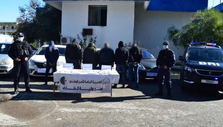 الطارف... الإطاحة بشبكة إجرامية وطنية مختصة في التهريب الدولي للمركبات