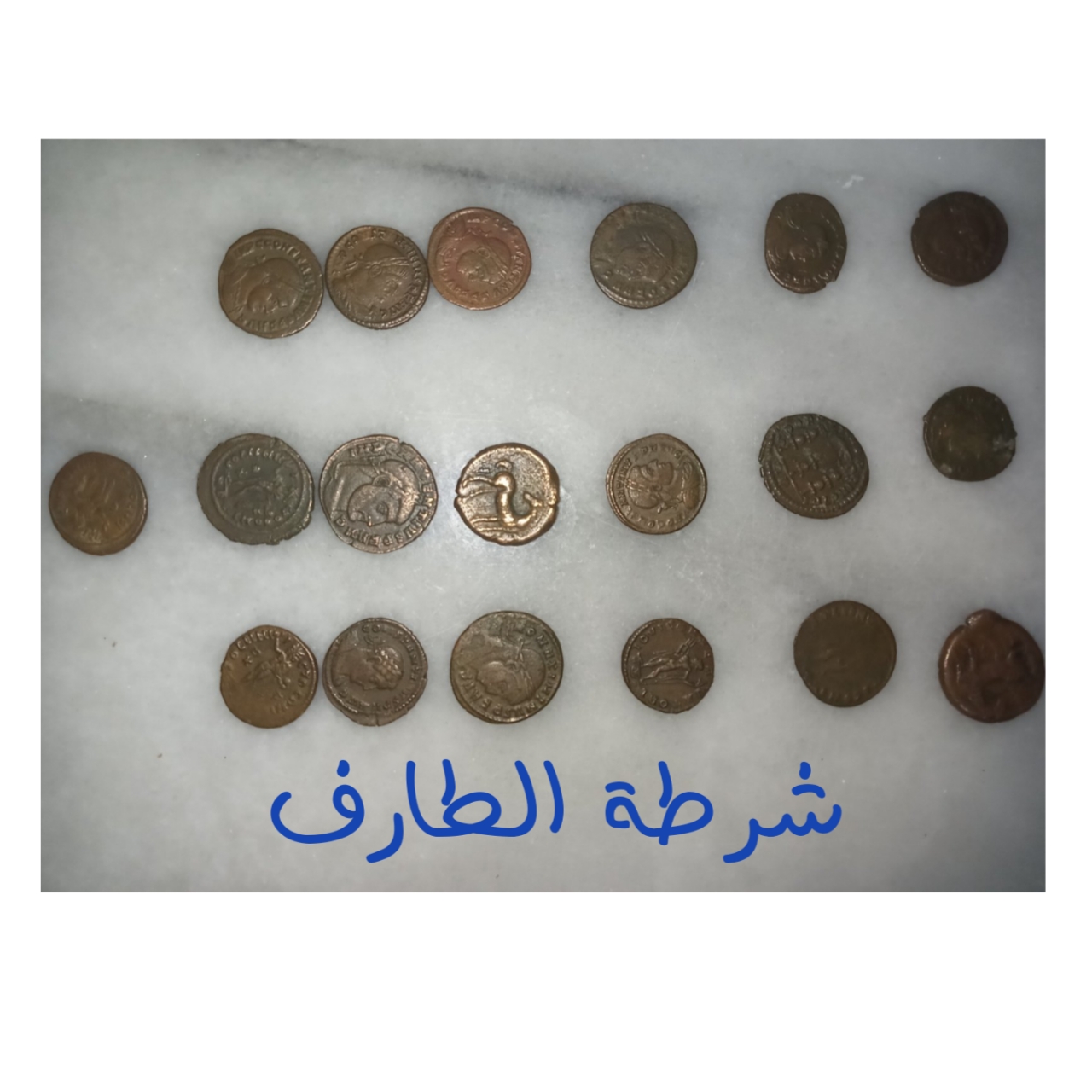 شرطة الطارف توقف شخص متورط في حيازة قطع نقدية اثرية بوحجار