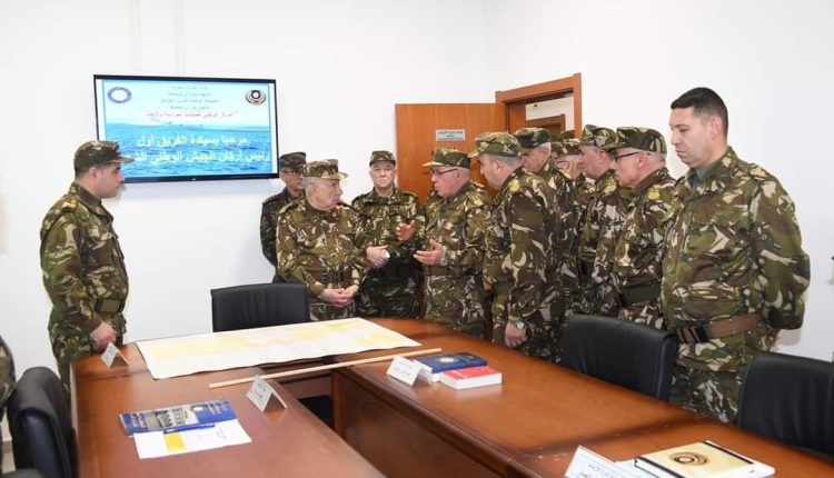 الفريق أول السعيد شنقريحة يشرف على مراسم تدشين المقر الجديد لقيادة القوات البحرية