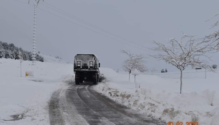 مفارز الجيش الوطني الشعبي بالناحية العسكرية الخامسة لفتح الطرق والمسالك