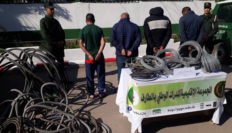 الــطارف ... وضع حد لعصابة إجرامية متخصصة في سرقة الكوابل النحاسية بشبيطة مختار