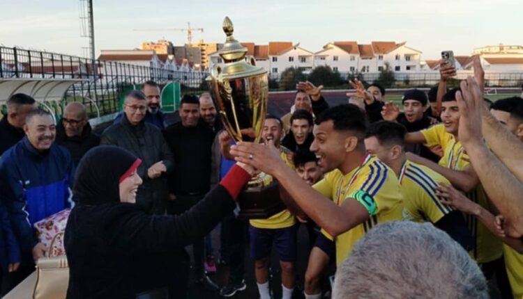 الطارف ...أكاديمية بلدية الطارف(ASMT) تتوج بكأس والي الولاية بعد نهائي مثير أمام جيل واد الزيتونة